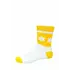 Шкарпетки спортивні біло-жовті YA.05.91.003