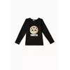 Лонгслів чорний з Пандою для хлопців YH.21.04.002 Лонгслів чорний з Пандою для хлопців YH.21.04.002
