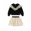 Комплект для дівчинки чорний світшот і фатинова спідниця YU.22.09.001|YU.22.22.001 Комплект для дівчинки чорний світшот і фатинова спідниця YU.22.09.001|YU.22.22.001