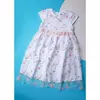Сукня ошатна дитяча біла з вишитими трояндами YE.21.25.004 Сукня ошатна дитяча біла з вишитими трояндами YE.21.25.004