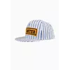 Біла кепка в синю смужку YA16 Біла кепка в синю смужку YA16