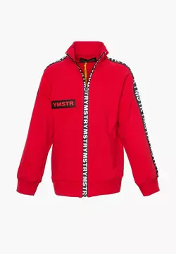 Світшот червоний на блискавці YF.12.09.001 Світшот червоний на блискавці YF.12.09.001