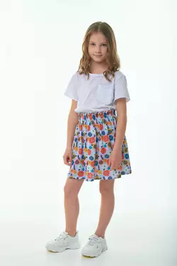 Спідниця віскозна в дрібну квіточку лаванда YH.22.22.002 Спідниця віскозна в дрібну квіточку лаванда YH.22.22.002