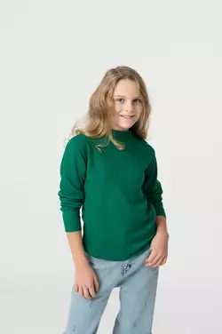 Светр однотонний зелений YM.22.09.006 Светр однотонний зелений YM.22.09.006
