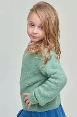 Світшот теплий м'ятного кольору YT.22.04.001 Світшот теплий м'ятного кольору YT.22.04.001