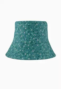 Панама бірюзова в квітковий принт YH03 Панама бірюзова в квітковий принт YH03