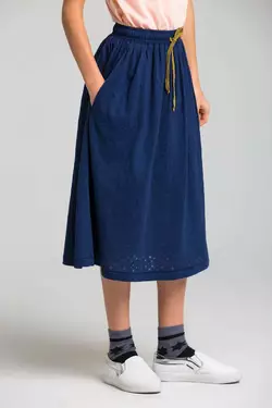 Темно-синя спідниця з зірками YA.22.22.007 Темно-синя спідниця з зірками YA.22.22.007