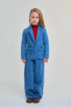 Піджак джинсовий для дівчинки YT.22.11.003 Піджак джинсовий для дівчинки YT.22.11.003