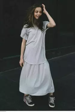 Grey Light Yumster футболка для дівчинки YA.21.03.006 Grey Light Yumster футболка для дівчинки YA.21.03.006