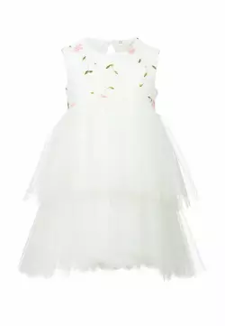 Сукня молочного кольору з двома ярусами фатину YD.21.30.004 Сукня молочного кольору з двома ярусами фатину YD.21.30.004