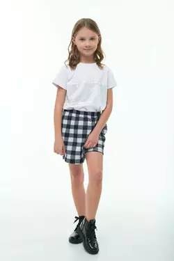 Футболка біла з паєтками YI.21.03.004 Футболка біла з паєтками YI.21.03.004