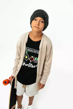 Бежева кофта для хлопчиків YA.02.08.004 Бежева кофта для хлопчиків YA.02.08.004