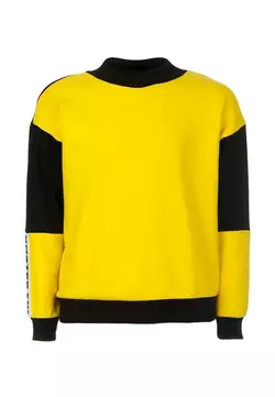 Світшот трикотажний чорний з жовтим YC.02.09.020 Світшот трикотажний чорний з жовтим YC.02.09.020