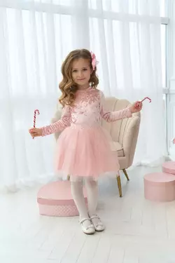 Комплект ошатний лонгслів та спідниця-пачка YI.21.30.013 Комплект ошатний лонгслів та спідниця-пачка YI.21.30.013