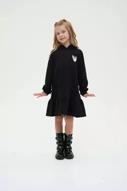 Тепла дитяча сукня з капюшоном YU.22.30.005 Тепла дитяча сукня з капюшоном YU.22.30.005