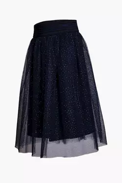 Спідниця темно-синя з фатином YE.21.22.004 Спідниця темно-синя з фатином YE.21.22.004