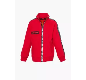 Світшот червоний на блискавці YF.12.09.001 Світшот червоний на блискавці YF.12.09.001