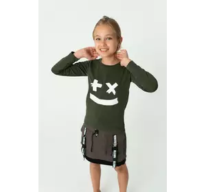 Комплект лонгслів та спідниця Marshmello YLG008 Комплект лонгслів та спідниця Marshmello YLG008