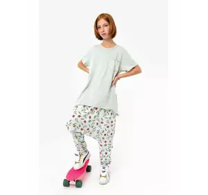 Gray-Green Yumster футболка для дівчинки YA.11.03.002 Gray-Green Yumster футболка для дівчинки YA.11.03.002