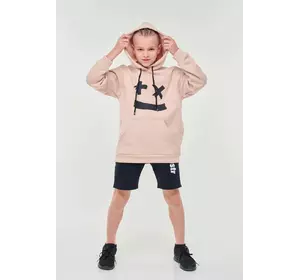 Худі бежевий зі смайлом для хлопчиків YH.12.07.002 Худі бежевий зі смайлом для хлопчиків YH.12.07.002