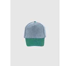 Кепка із козирком сіро-зеленого кольору YA.25 Кепка із козирком сіро-зеленого кольору YA.25