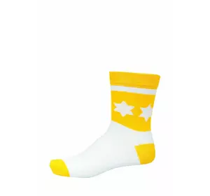 Шкарпетки спортивні біло-жовті YA.05.91.003 Шкарпетки спортивні біло-жовті YA.05.91.003
