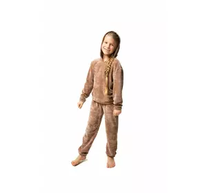 Костюм з в'язаного велюру карамель YG.21.42.006 Костюм з в'язаного велюру карамель YG.21.42.006