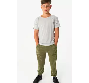 Комплект футболка та штани Gray-Green Melange YLB007 Комплект футболка та штани Gray-Green Melange YLB007