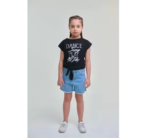 Комплект футболкf та джинсові шорти Dans Sing Play All Day YК.22.42.028 Комплект футболкf та джинсові шорти Dans Sing Play All Day YК.22.42.028