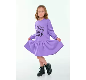 Сукня лавандова з принтом HаHaHa YH.22.30.004 Сукня лавандова з принтом HаHaHa YH.22.30.004