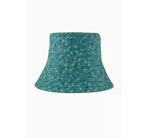 Панама бірюзова в квітковий принт YH03 Панама бірюзова в квітковий принт YH03
