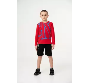 Чорні шорти з салатовою блискавкою для хлопчика YS.11.21.003 Чорні шорти з салатовою блискавкою для хлопчика YS.11.21.003