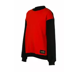 Світшот червоно-чорний для дівчинки YС.02.09.005 Світшот червоно-чорний для дівчинки YС.02.09.005