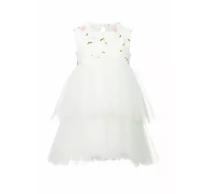 Сукня молочного кольору з двома ярусами фатину YD.21.30.004 Сукня молочного кольору з двома ярусами фатину YD.21.30.004