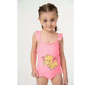 Купальник дитячий, ніжно-рожевий зі слоном YS.21.20.003 Купальник дитячий, ніжно-рожевий зі слоном YS.21.20.003