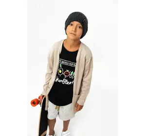 Бежева кофта для хлопчиків YA.02.08.004 Бежева кофта для хлопчиків YA.02.08.004