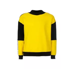 Світшот трикотажний чорний з жовтим YC.02.09.020 Світшот трикотажний чорний з жовтим YC.02.09.020