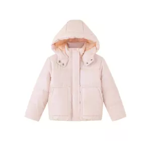 Пуховик для дівчинки світло-рожевий YU.23.13.002 Пуховик для дівчинки світло-рожевий YU.23.13.002