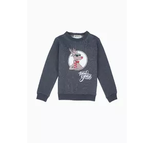 Світшот теплий на флісі з принтом Олень YI.12.09.007 Світшот теплий на флісі з принтом Олень YI.12.09.007