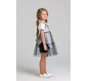 Чорна Yumster накидка для дівчинки YA.22.31.002 Чорна Yumster накидка для дівчинки YA.22.31.002