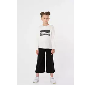 Лонгслів білий з принтом Yumster YI.22.09.001 Лонгслів білий з принтом Yumster YI.22.09.001