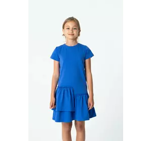 Сукня синя з рюшами YH.22.30.006 Сукня синя з рюшами YH.22.30.006