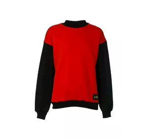 Світшот червоно-чорний з тринитки YC.02.09.022 Світшот червоно-чорний з тринитки YC.02.09.022