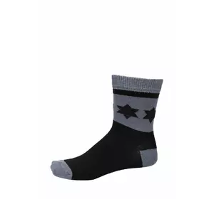 Шкарпетки спортивні чорно-сірі YA.05.91.002