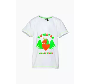 Футболка біла з Єдинорогом YE.11.21.002 Футболка біла з Єдинорогом YE.11.21.002