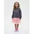 Комплект для дівчинки - сірий світшот та рожева спідниця YU.22.09.005|YU.22.22.004