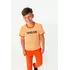 Футболка смугаста помаранчево-біла YH.01.03.001 Футболка смугаста помаранчево-біла YH.01.03.001