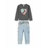 Костюм для дівчинки сірий єдиноріг YU.22.04.001|YU.22.24.001 Костюм для дівчинки сірий єдиноріг YU.22.04.001|YU.22.24.001